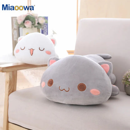 Kawaii Lying Cat Plush Toy