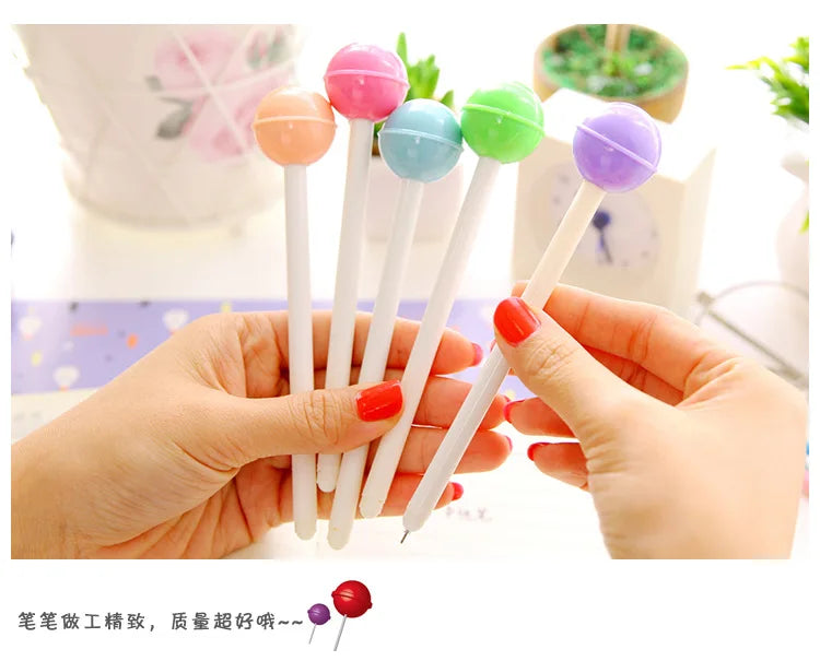 32pcs Creative Cute Lollipop Pen