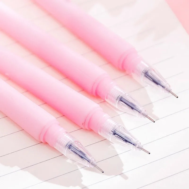 2pcs Sakura Silicone Pink Gel Pen