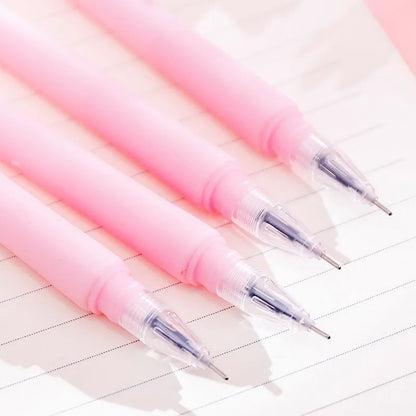 2pcs Sakura Silicone Pink Gel Pen