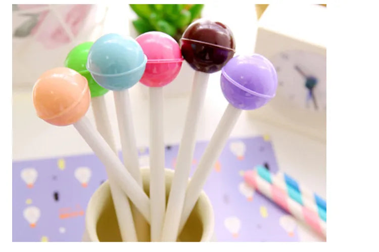 32pcs Creative Cute Lollipop Pen