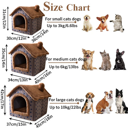 Foldable Cat & Dog House