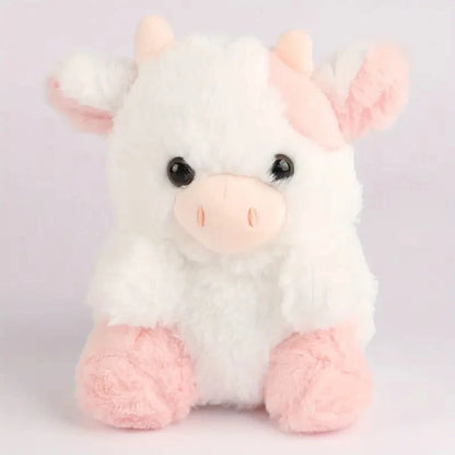 Kawaii Strawberry Cow Soft Plushie