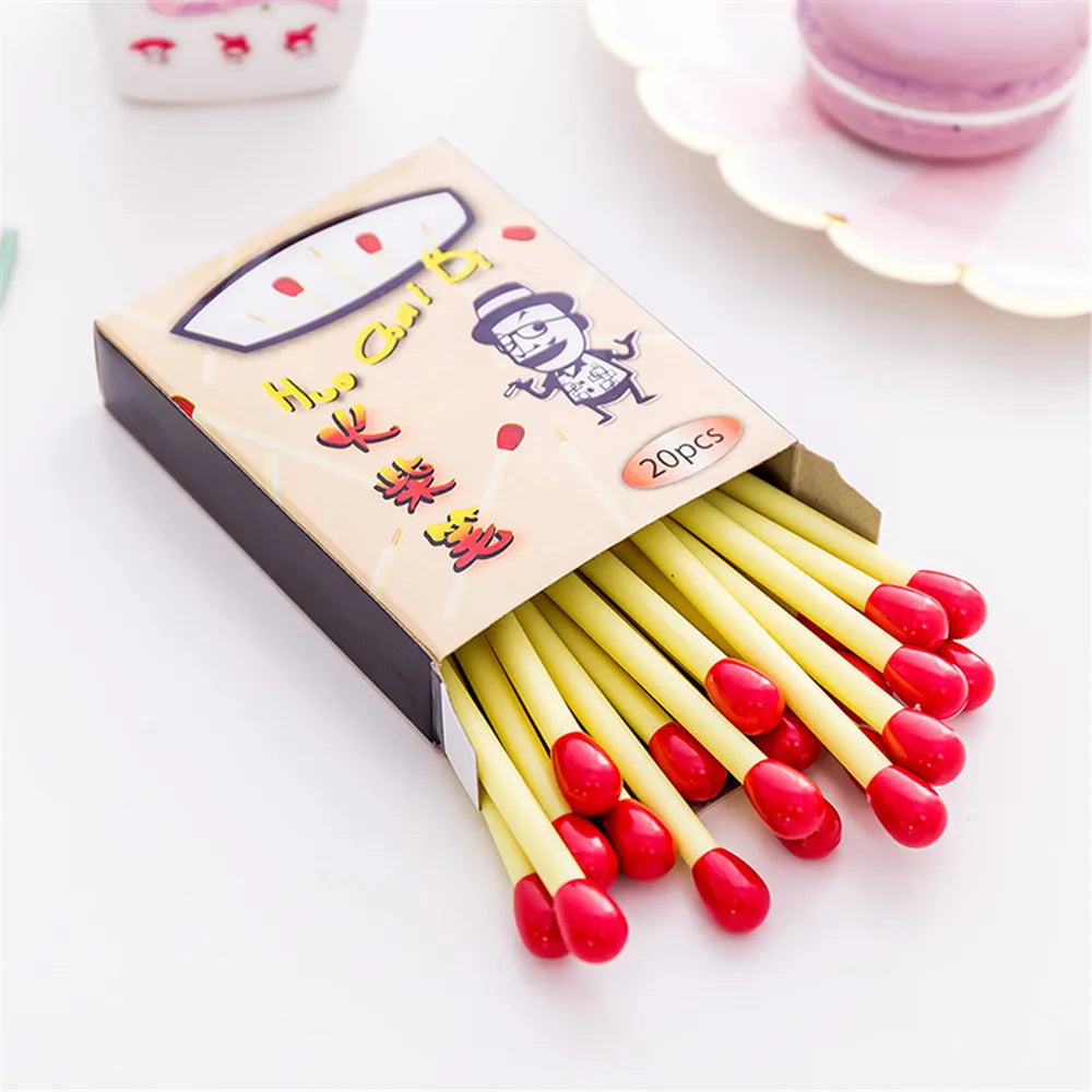 20pcs/box Mini Match Ballpoint Pens