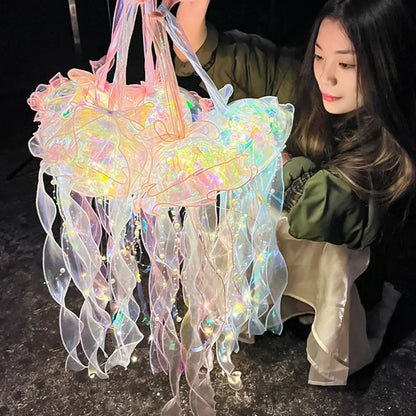 Hanging Jellyfish Lamp