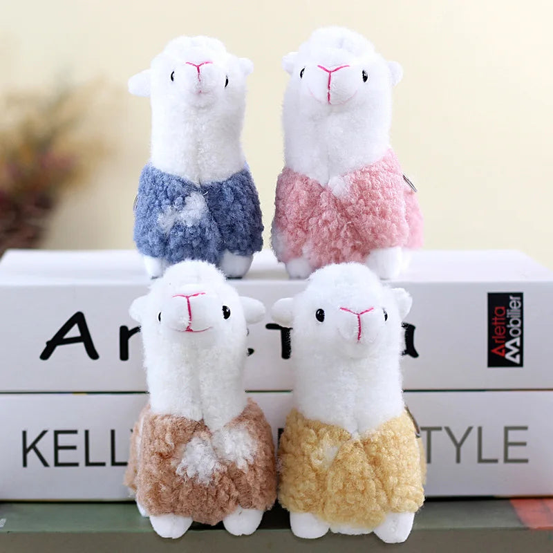 Cute Alpaca Plush Keychain