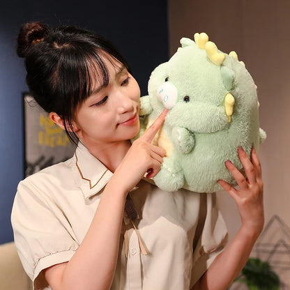 Kawaii Pig & Dinosaur Plush Toy