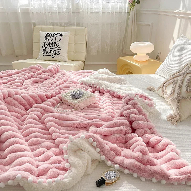 Double Warmth Winter Blanket