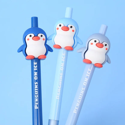 3pcs Penguin Gel Pens