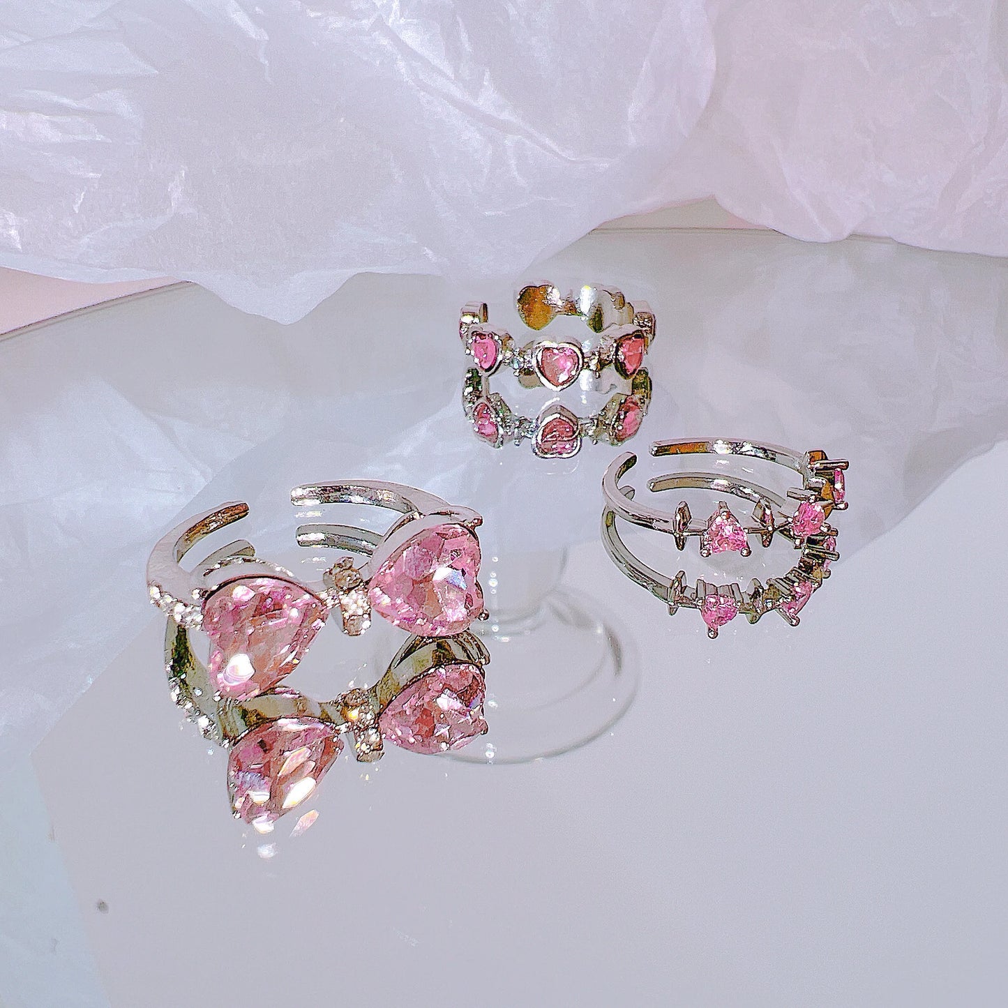 Fantasy Pink Ring Collection