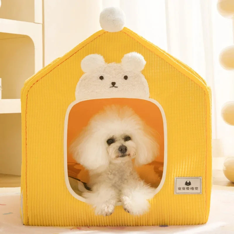 Kawaii Foldable Dog & Cat House