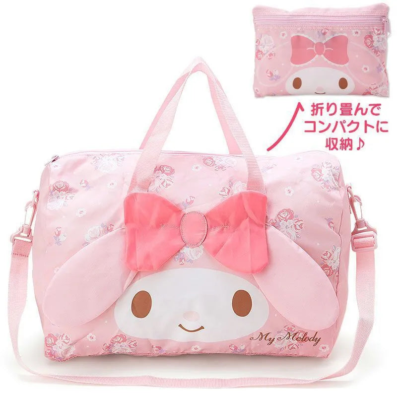 Sanrio Portable Foldable Travel Duffel Bag Large Capacity