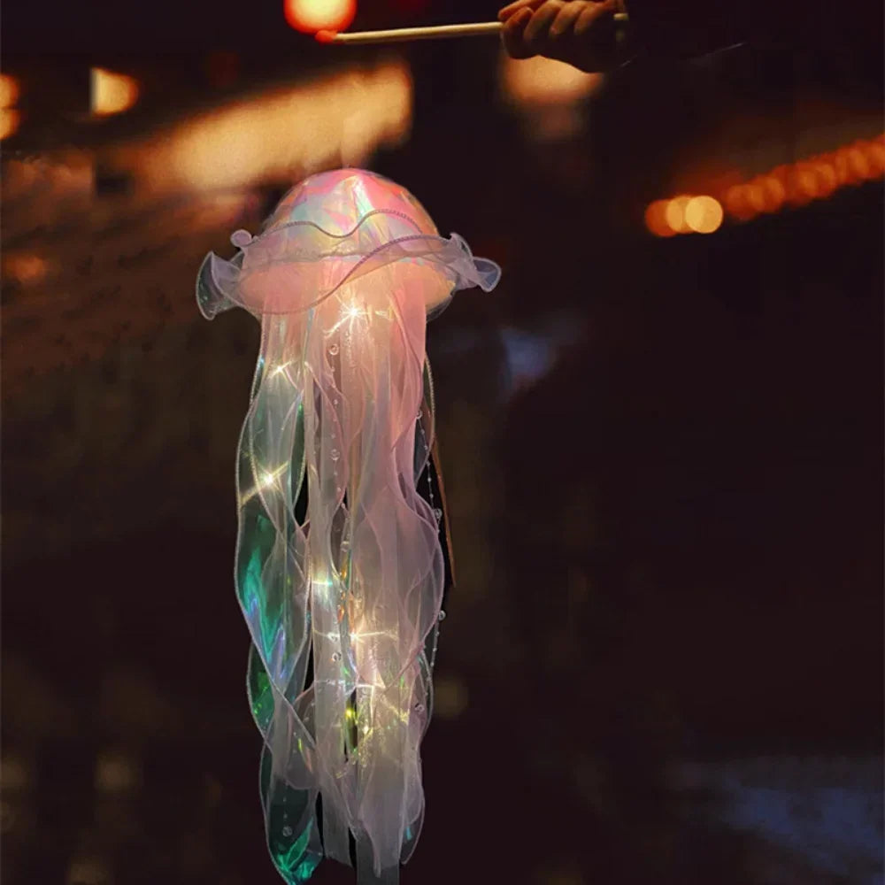 Hanging Jellyfish Lamp