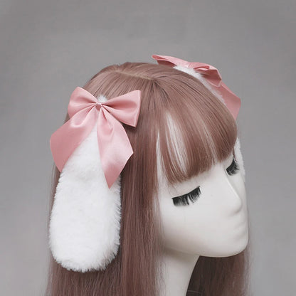 Lolita Bunny Ears Hair Clip