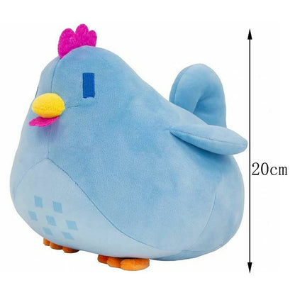 Kawaii Pixel Chicken Plush Toy