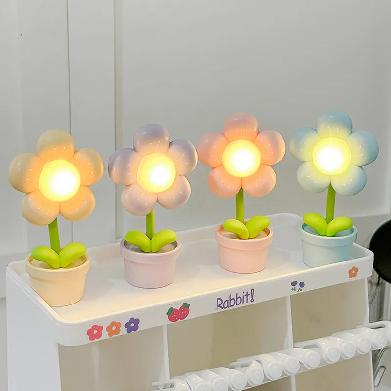 Mini LED Flower Night Light