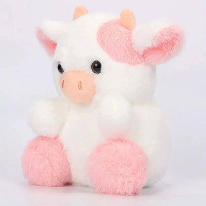 Kawaii Strawberry Cow Soft Plushie