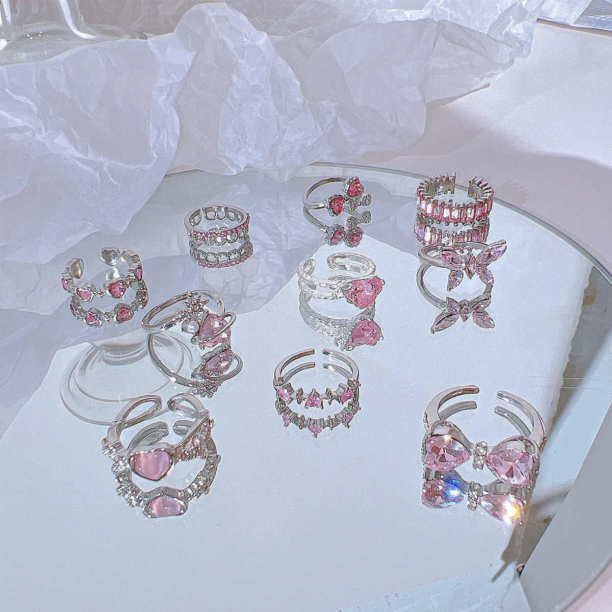 Fantasy Pink Ring Collection