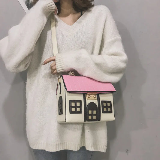 Kawaii House Crossbody Bag