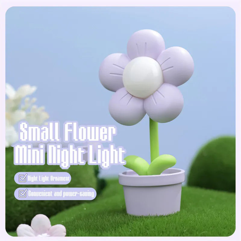 Mini LED Flower Night Light