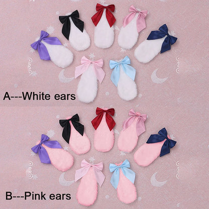 Lolita Bunny Ears Hair Clip