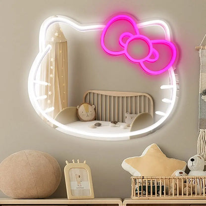 Hello Kitty Neon Mirror