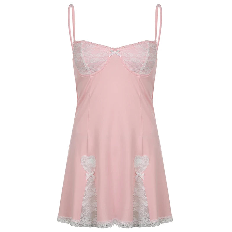 Pastel Pink Heart Nightgown