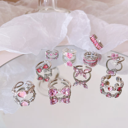 Fantasy Pink Ring Collection