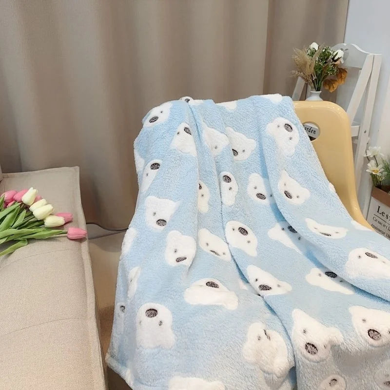 Kawaii Dreams Throw Blanket