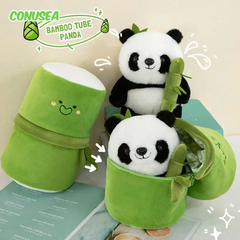 Kawaii Bamboo Panda Plush Toy