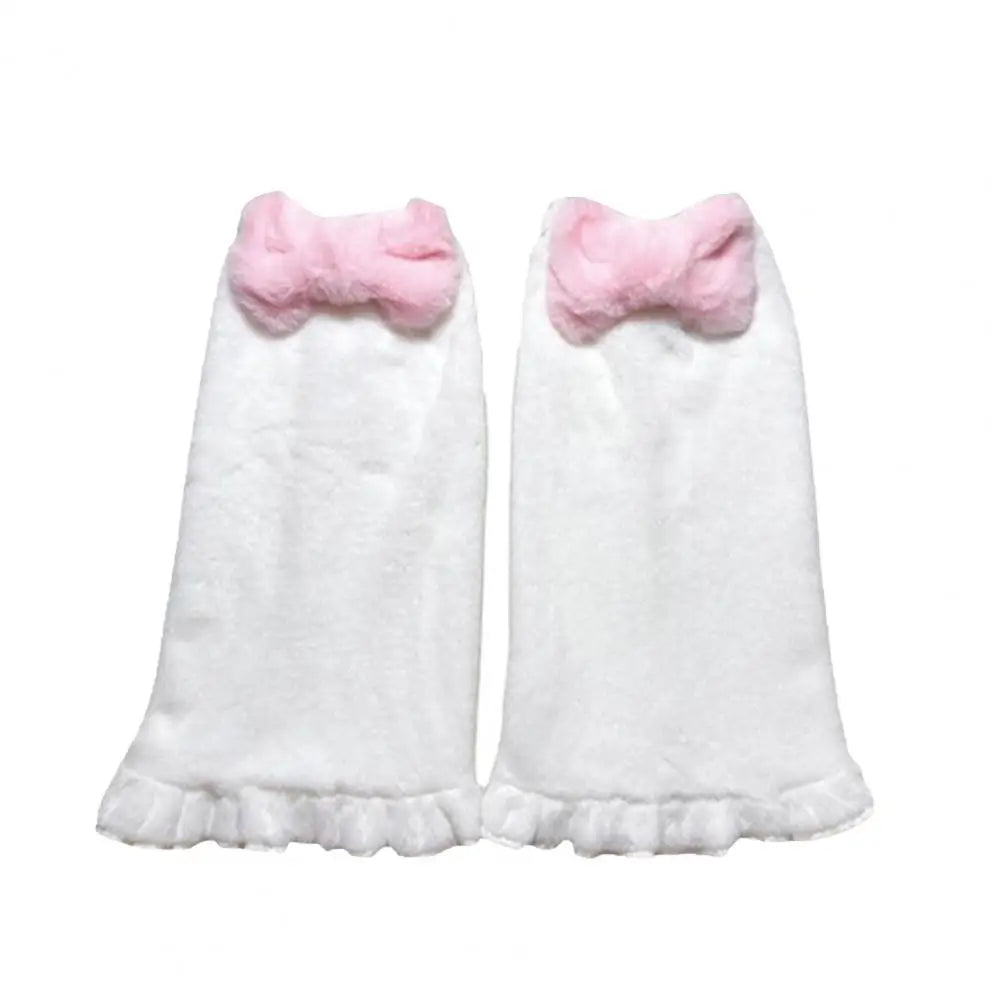 Pink Kawaii Doll Leg Warmers