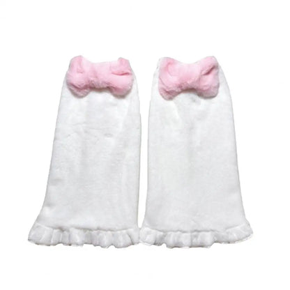 Pink Kawaii Doll Leg Warmers