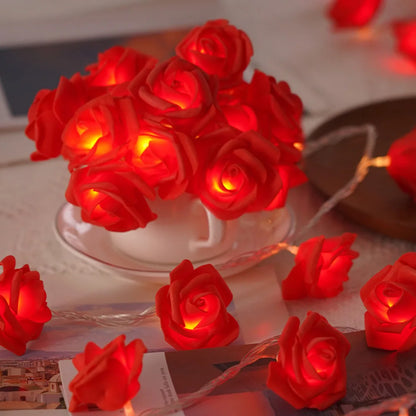 LED Rose String Lights