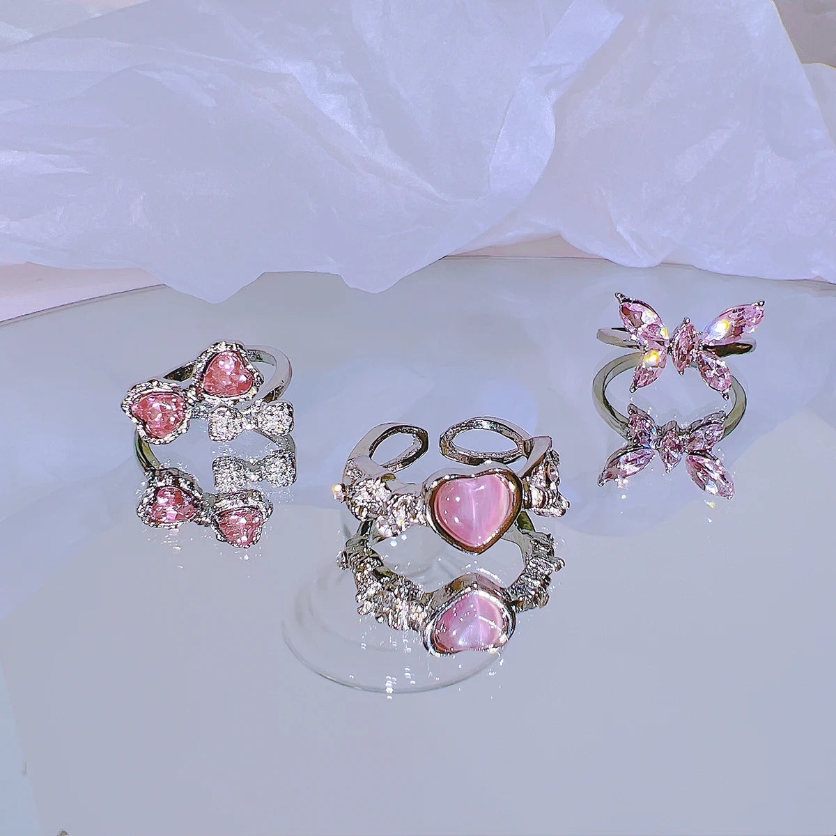 Fantasy Pink Ring Collection