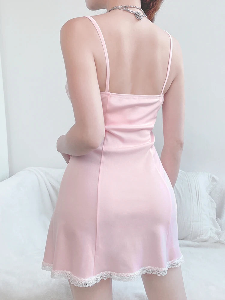 Pastel Pink Heart Nightgown