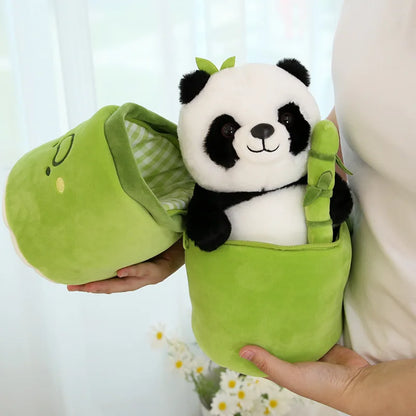 Kawaii Bamboo Panda Plush Toy