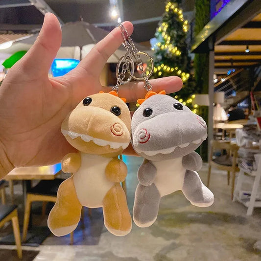 Plush Dinosaur Kawaii Keychain