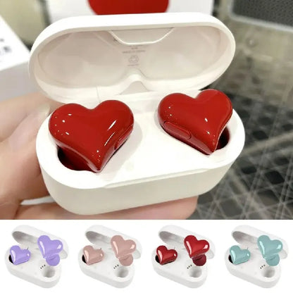 Heart Bluetooth Earbuds